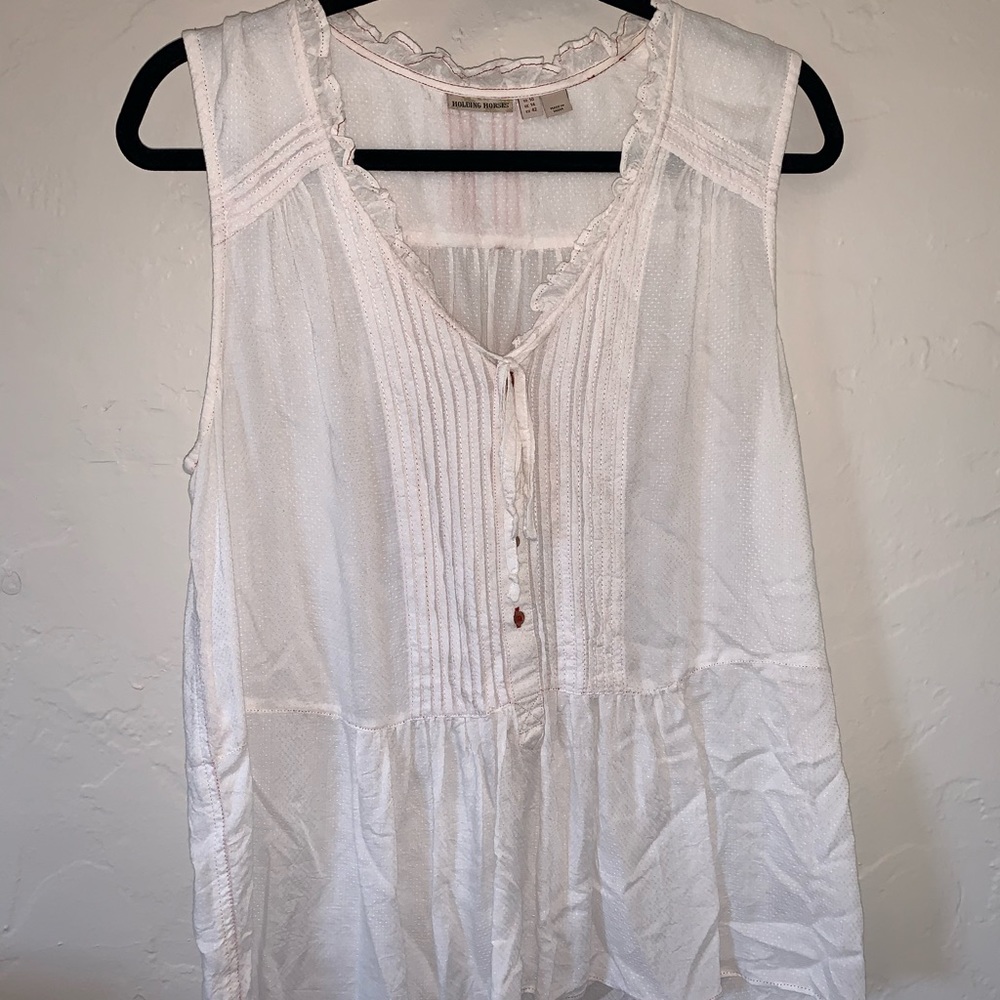 Anthropologie Holding Horses top